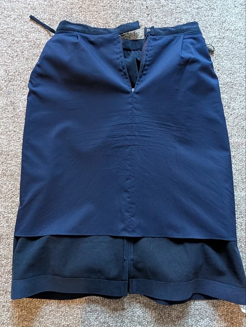 Matching Vest And Midi Skirt
